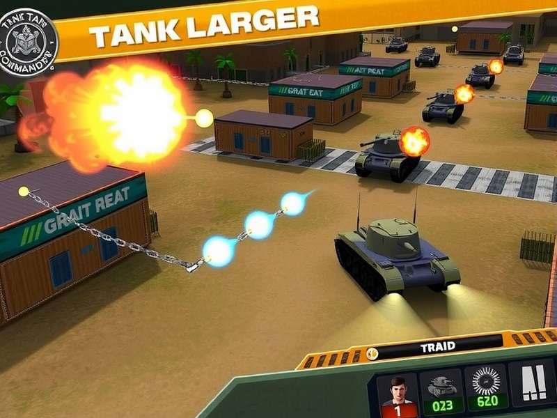 Tank Commander Battle Scene Tank Commander Game Screenshot