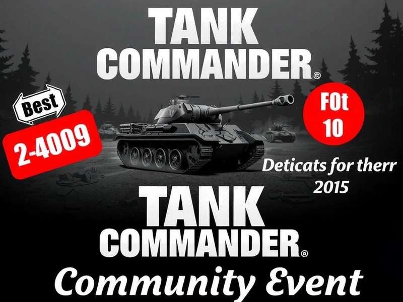 Tank Commander Player Meetup Tank Commander Community Event